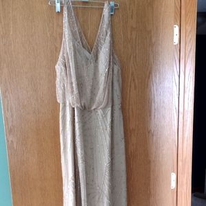 Adrianna Papell bridesmaid maxi dress